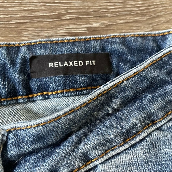 Judy Blue Distressed Relaxed Fit Jeans High Rise Style JB88242 Size 30 - Picture 11 of 11